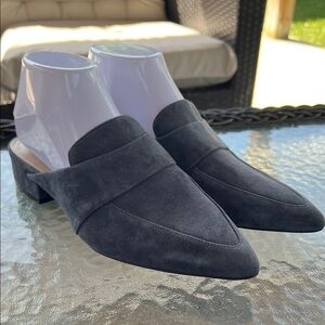Cole Haan Marlee Mule Loafers Women’s Size 8 Gray Suede Pointed Toe Flats